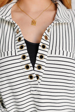 Striped Serendipity Pullover - Sunshine Styles Boutique
