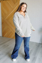 Striped Serendipity Pullover - Sunshine Styles Boutique