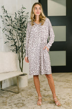 The Person You Are V-Neck Leopard Print Dress - Sunshine Styles Boutique