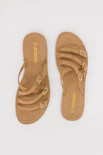 Trusty Strappy Sandals in Light Tan