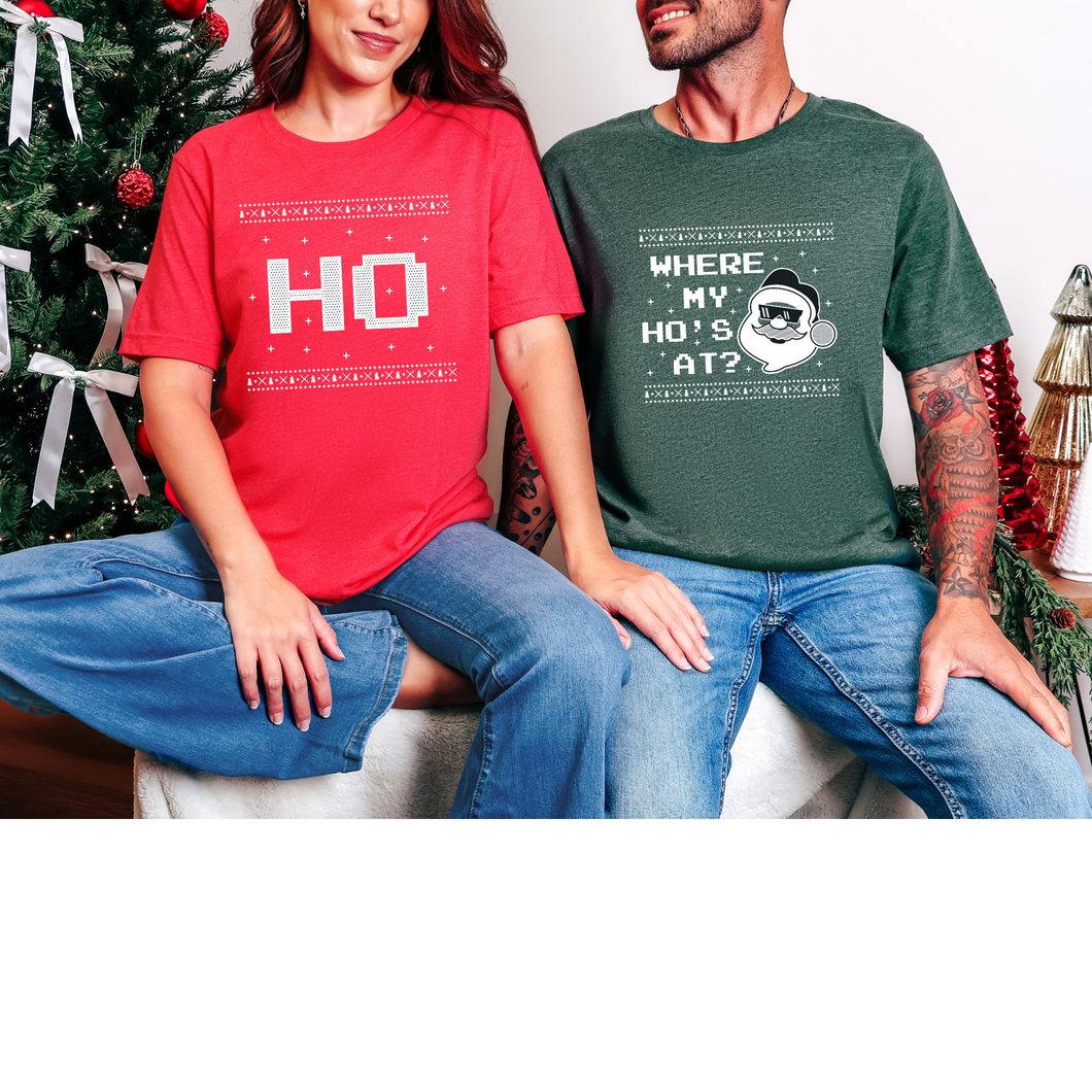 Where's My Hos at? and Hos Graphic Tees