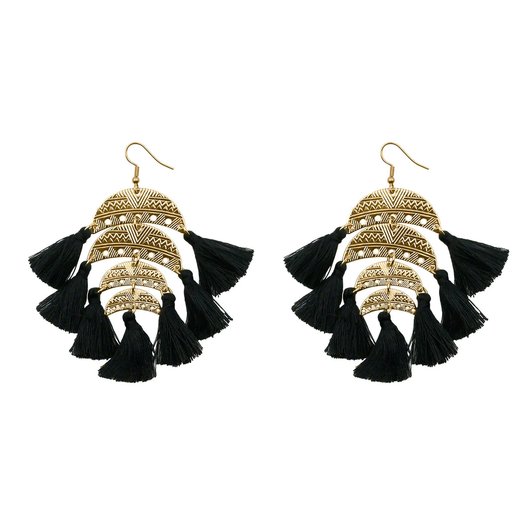 Ximena Collection - Raven Earrings