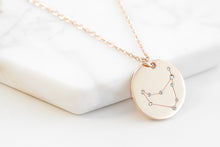 Zodiac Collection - Rose Gold Capricorn Necklace (Dec 22 - Jan 19)