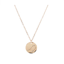 Zodiac Collection - Rose Gold Libra Necklace (Sep 23 - Oct 22)