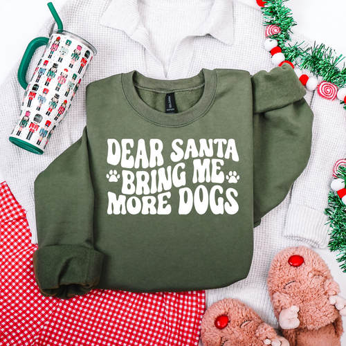 Bring Me More Dogs Graphic Tee and Sweatshirt