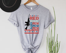 Wholesale Pew Pew Pew Graphic Tee - Heather Grey
