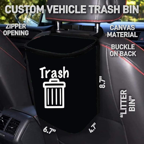 Vehicle Trash Bin