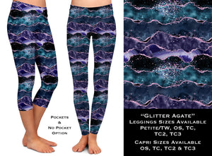 Glitter Agate - Leggings & Capris