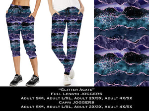 Glitter Agate - Full & Capri Joggers - Sunshine Styles Boutique