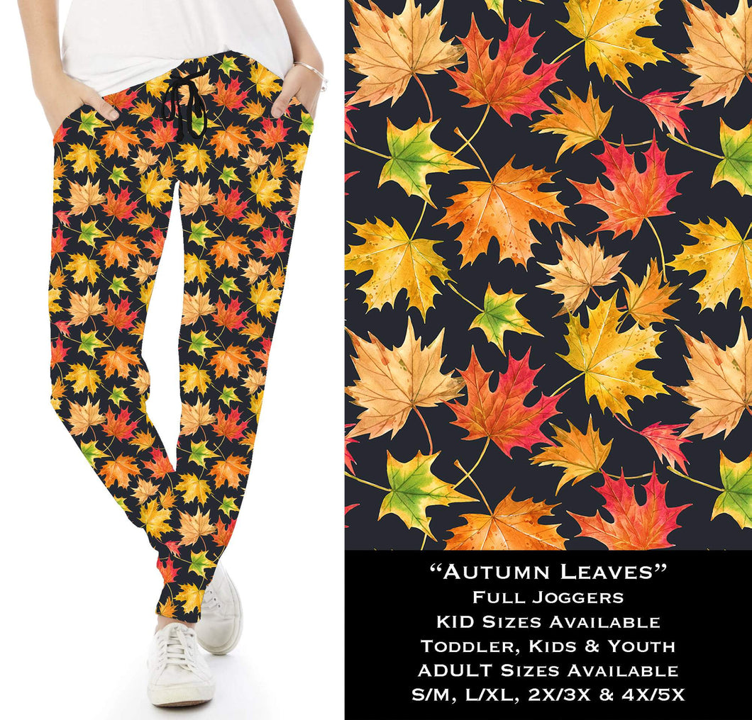 Autumn Leaves - Full Joggers - Sunshine Styles Boutique