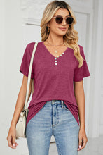 V-Neck Short Sleeve T-Shirt