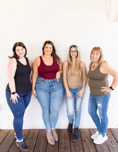 Smoothing Back Tank in Black (RTS)