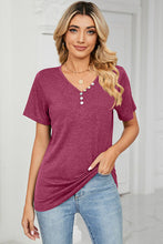 V-Neck Short Sleeve T-Shirt