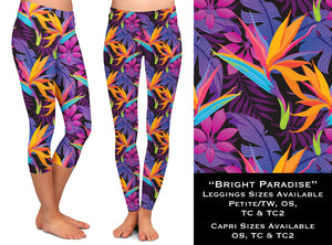 Bright Paradise - Leggings & Capris - Sunshine Styles Boutique