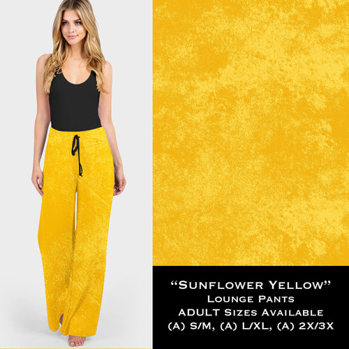 Sunflower Yellow *Color Collection* - Lounge Pants - Sunshine Styles Boutique