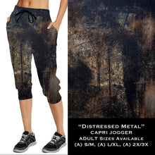 Distressed Metal - Full & Capri Joggers