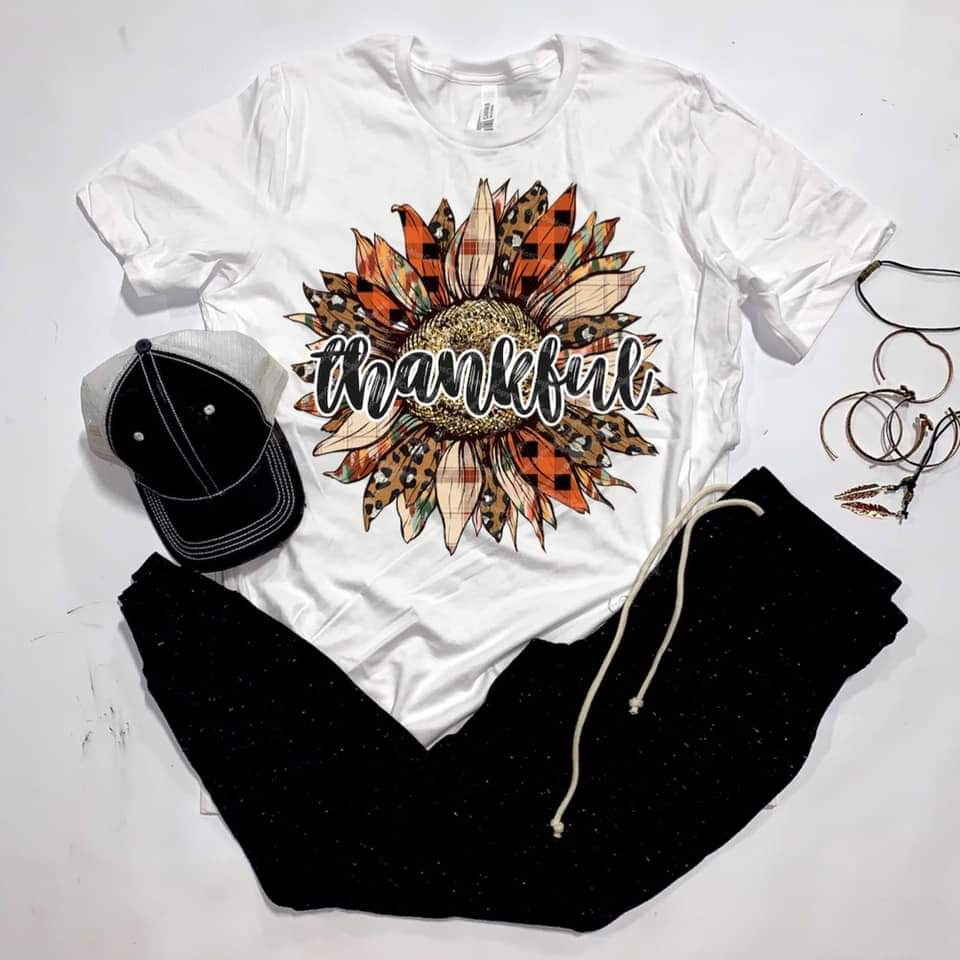 Thankful Tee - 4 Color Options