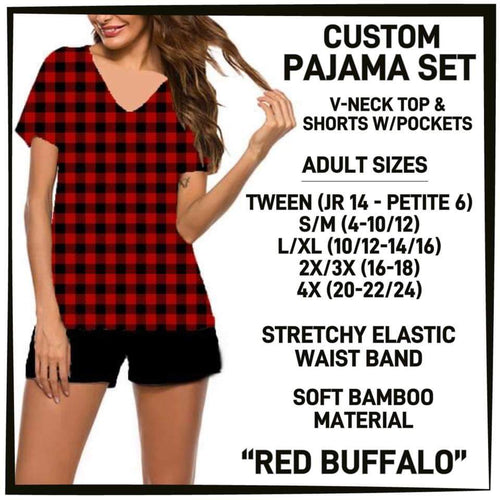 Buffalo Plaid Pajama Set