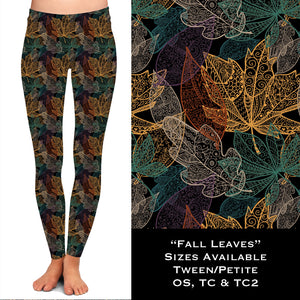 Fall Leaves - Leggings