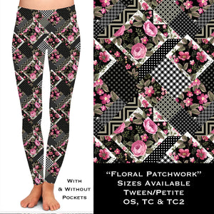 Floral Patchwork - Leggings