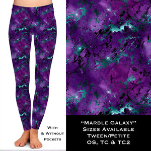 Marble Galaxy - Legging & Capri