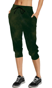 Olive Green *Color Collection* - Full & Capri Joggers - Sunshine Styles Boutique
