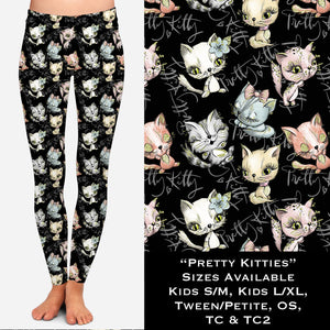 Pretty Kitties - Legging & Capri