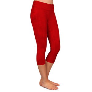 Red *Color Collection* - Leggings & Capris - Sunshine Styles Boutique