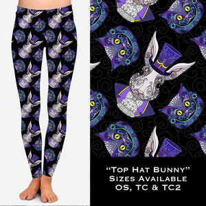 Top Hat Bunny - Leggings