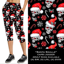 Santa Skulls - Full & Capri Joggers