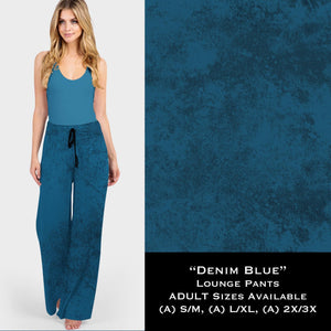 Denim Blue *Color Collection* - Lounge Pants - Sunshine Styles Boutique