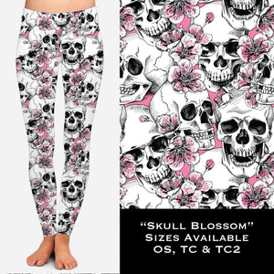Skull Blossom - Legging & Capri