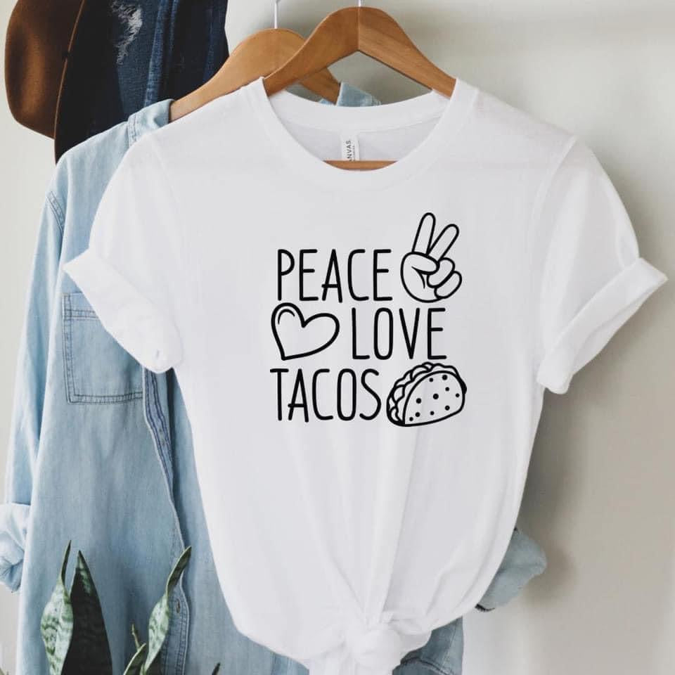 peace love taco